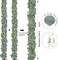 6Pcs Eucalyptus Garland,Artificial Eucalyptus Leaves Table Greenery Garland Wreath Vines for Wedding Party Table Bedroom Wall Decor
